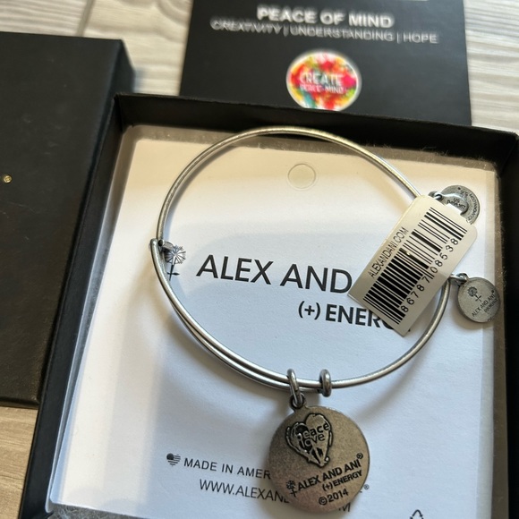 NWT Alex and Ani energy peace of mind - Picture 2 of 3